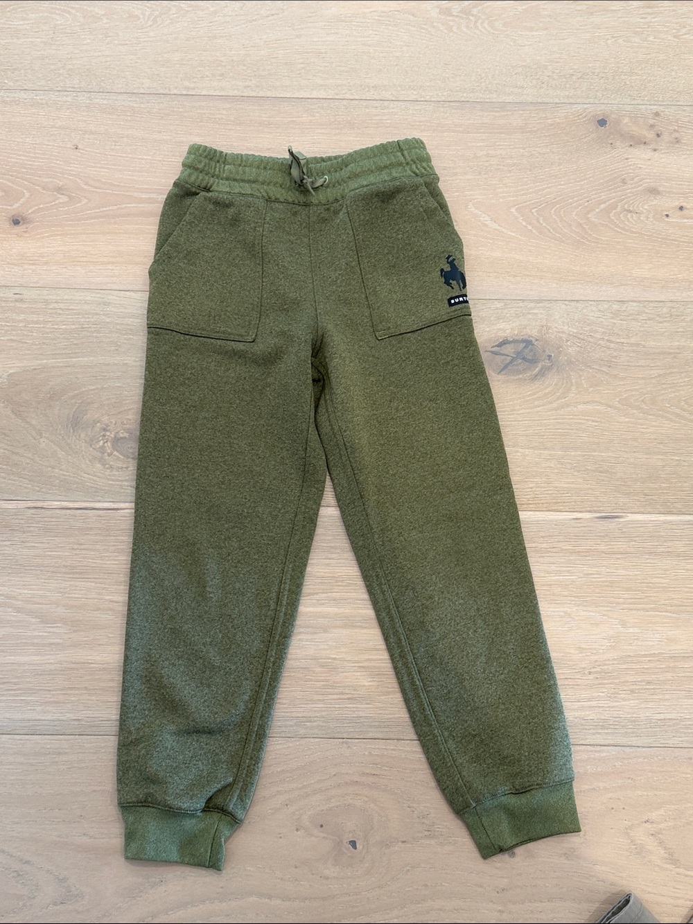 Burton Olive Green Kids Sweat Joggers